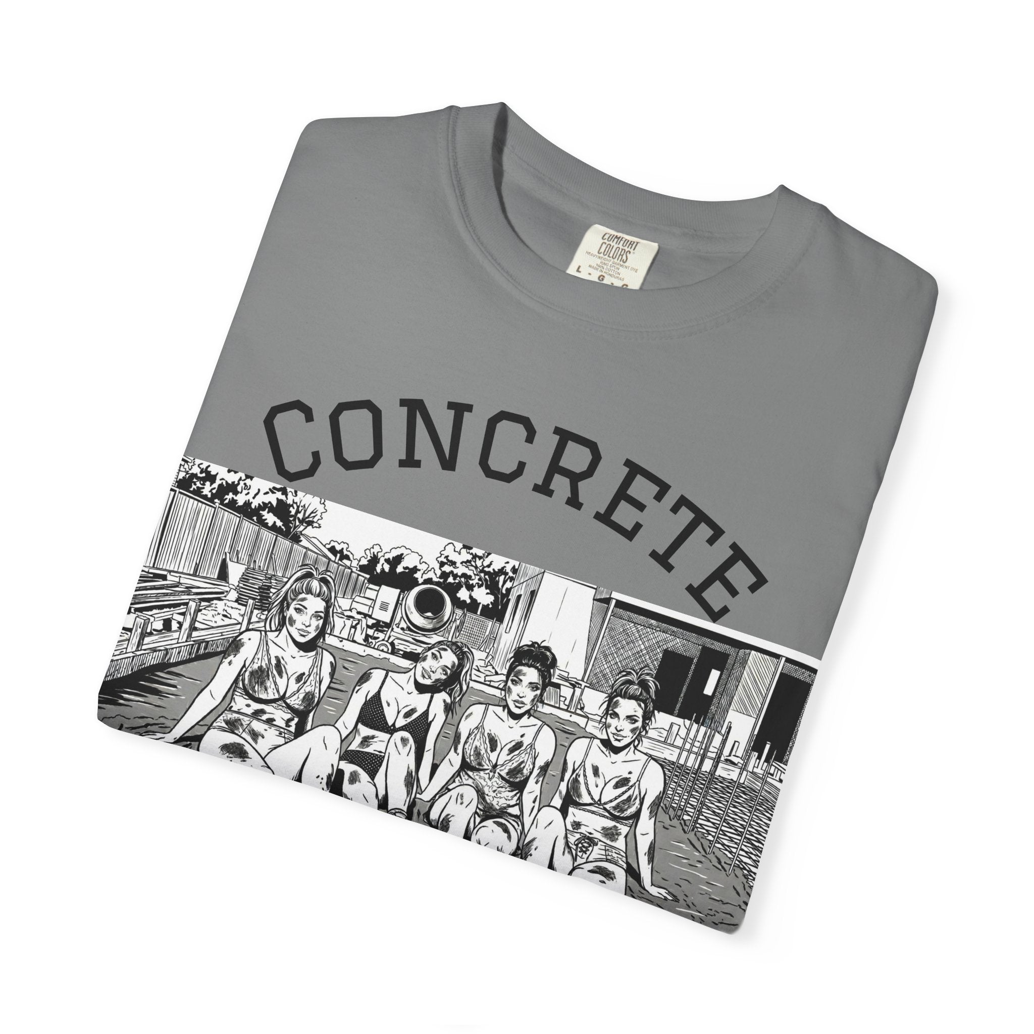 Concrete girls graphic tee