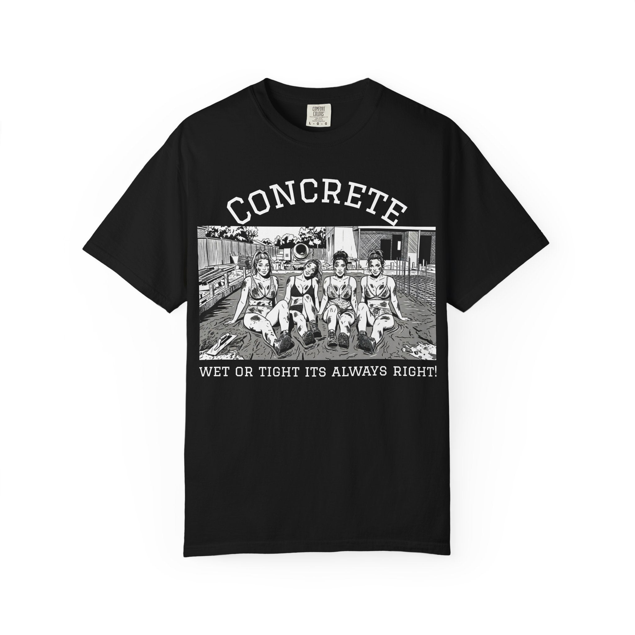 Concrete girls graphic tee