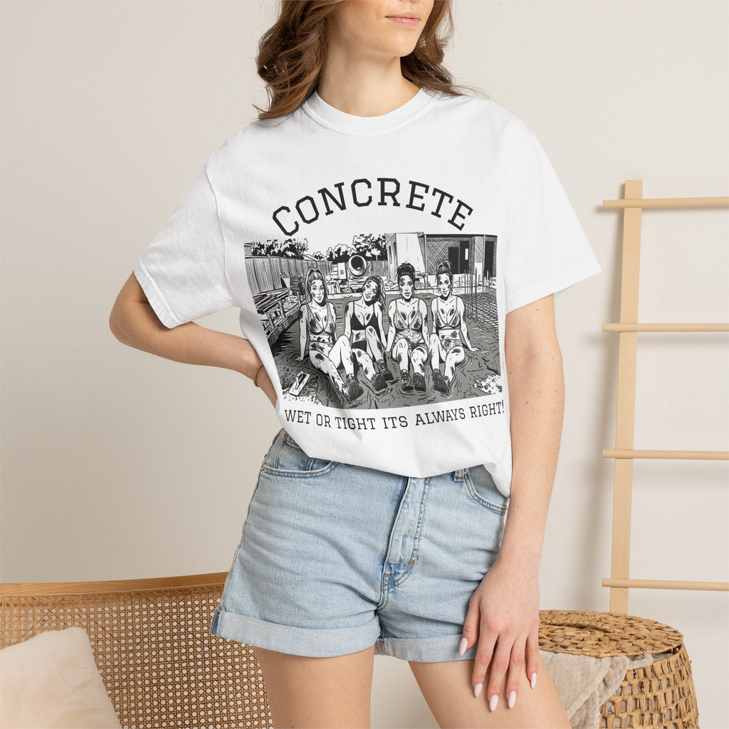 Concrete girls graphic tee
