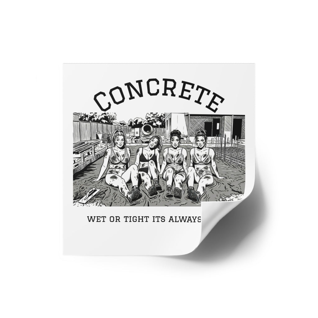 Concrete girls sticker