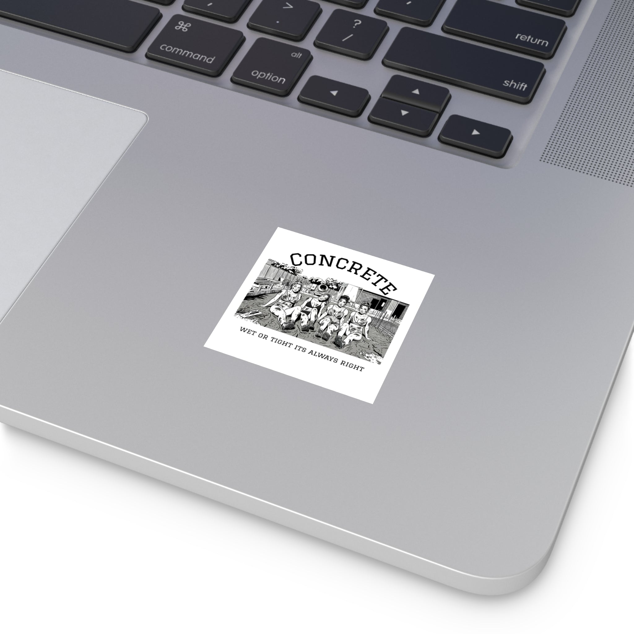 Concrete girls sticker