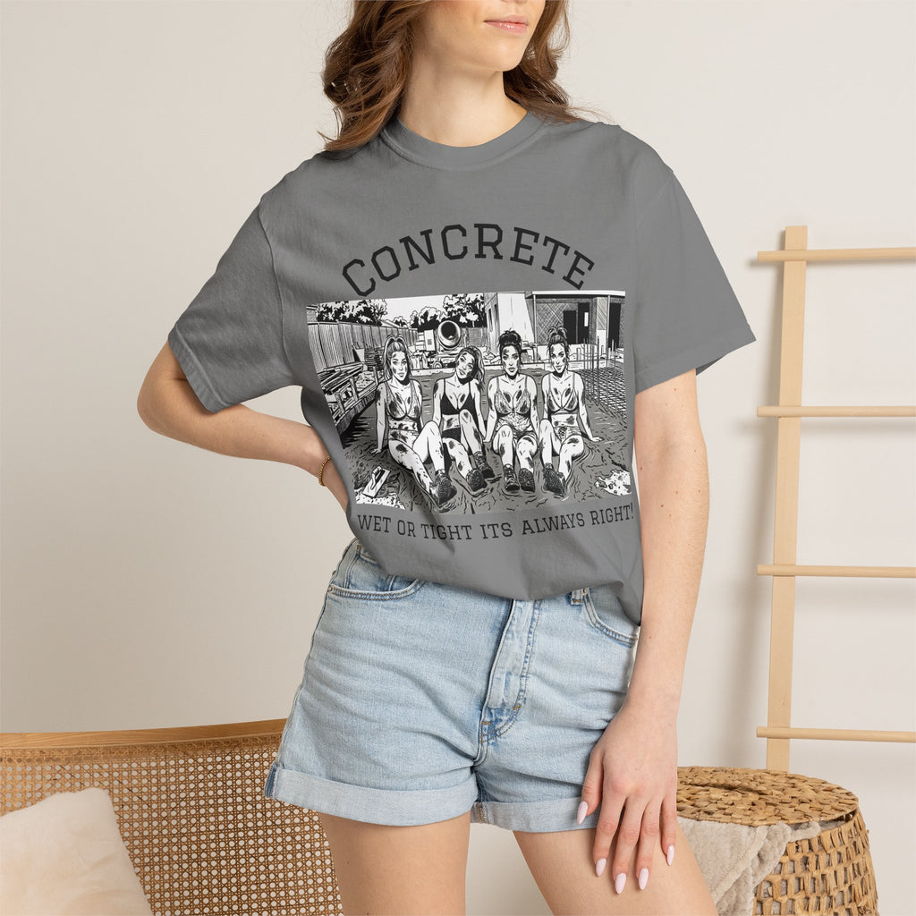 Concrete girls graphic tee