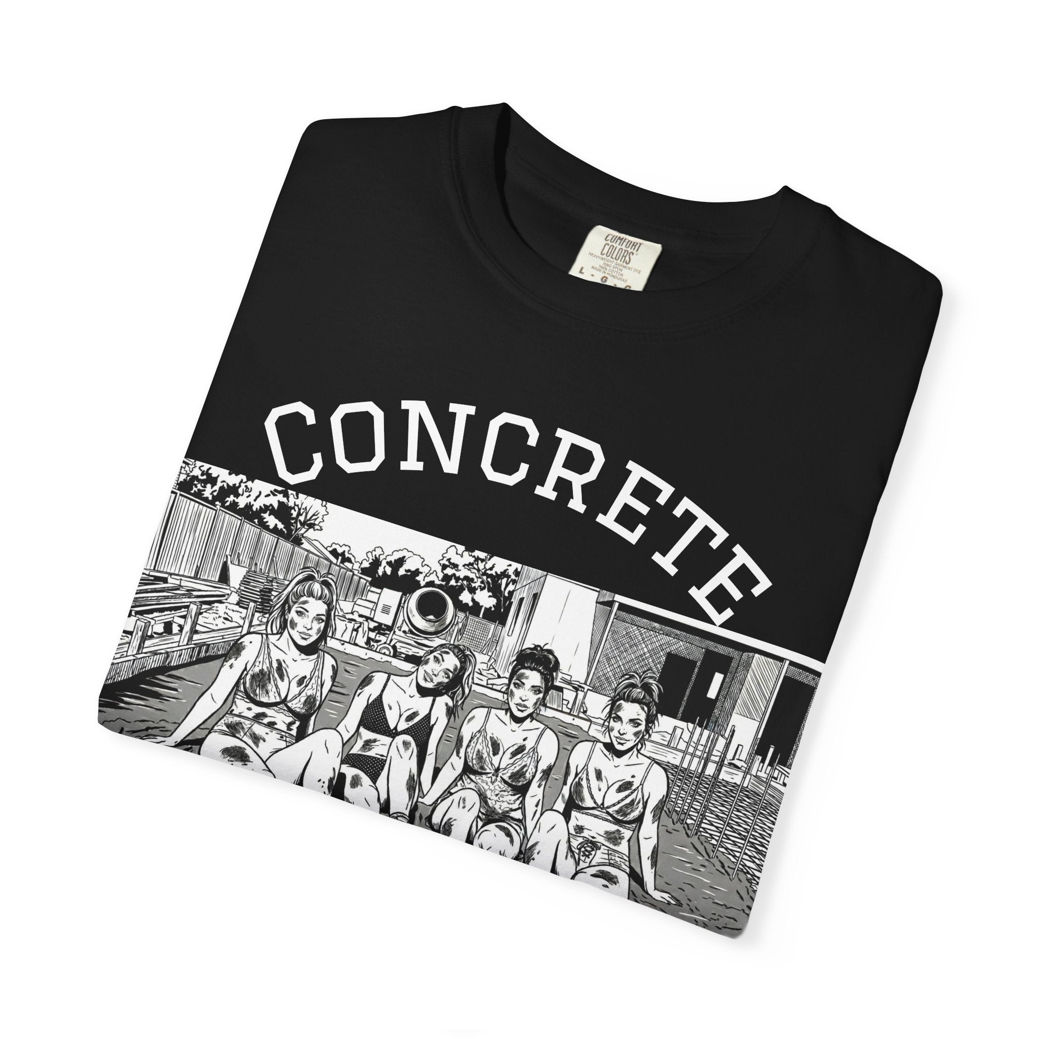 Concrete girls graphic tee