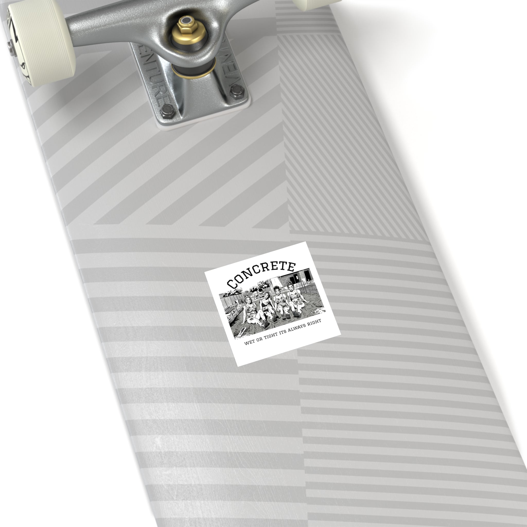 Concrete girls sticker