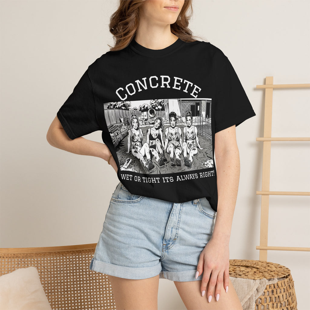 Concrete girls graphic tee