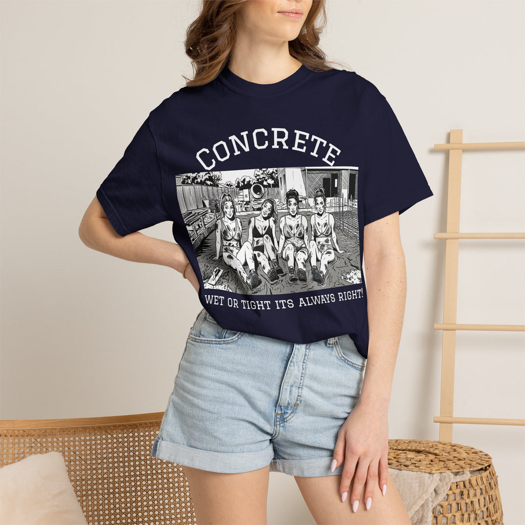Concrete girls graphic tee