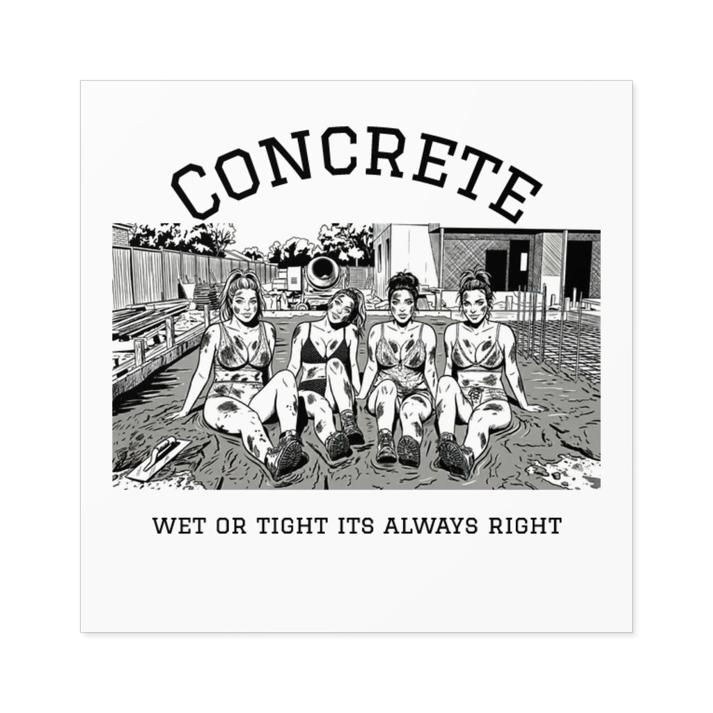 Concrete girls sticker