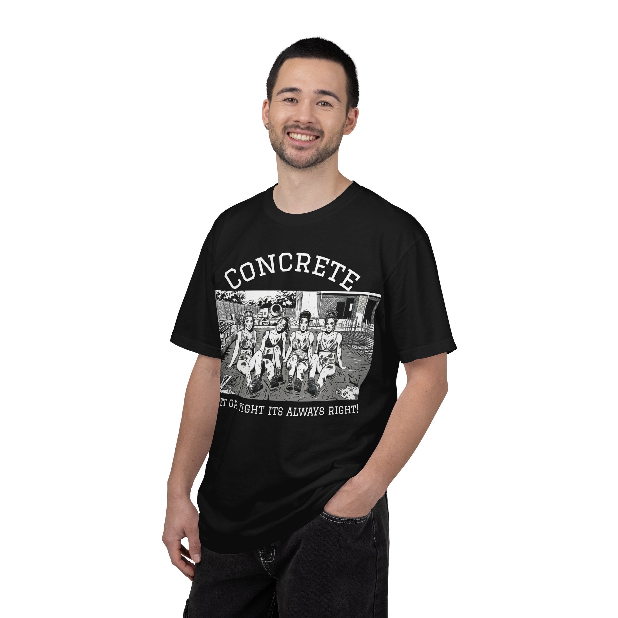 Concrete girls graphic tee