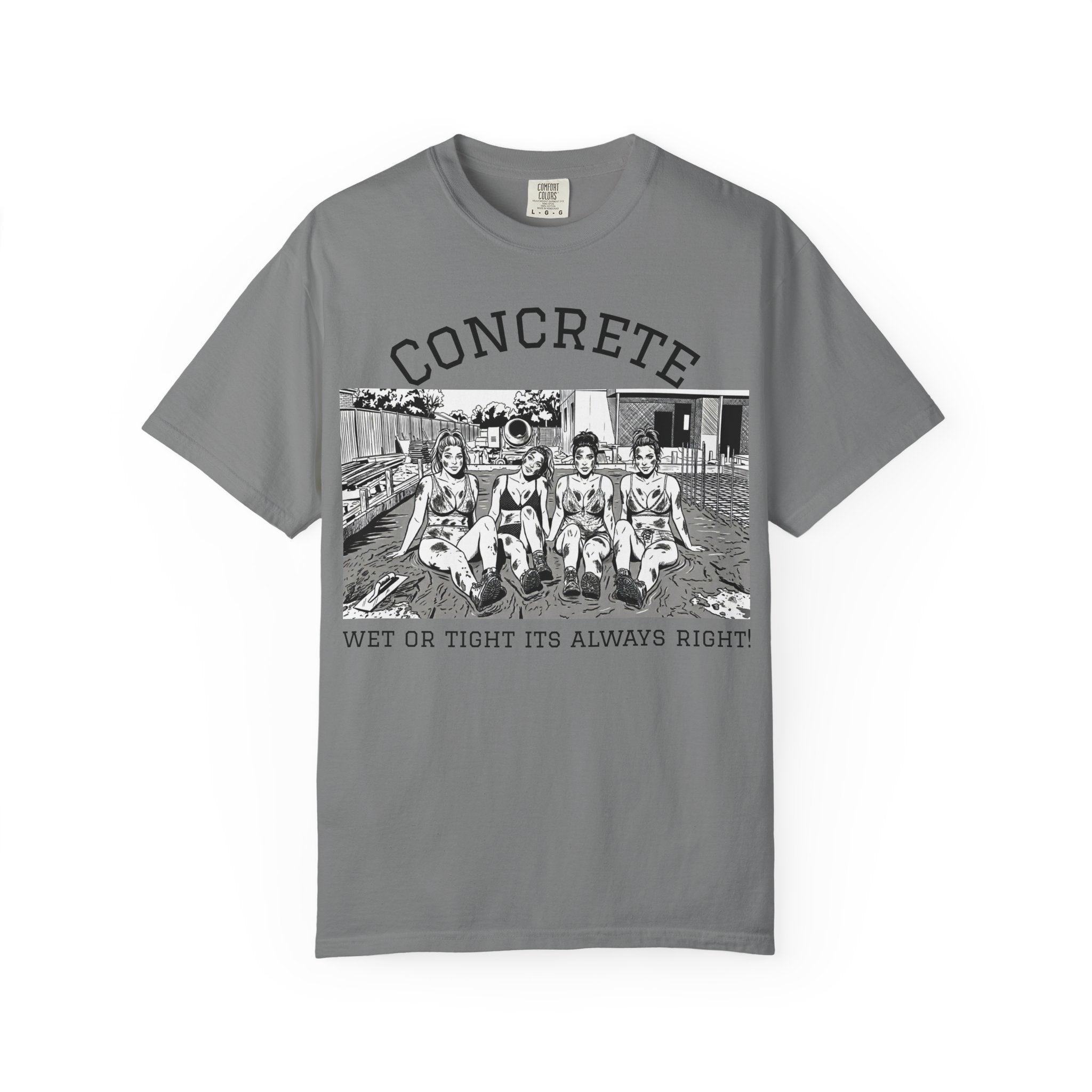 Concrete girls graphic tee