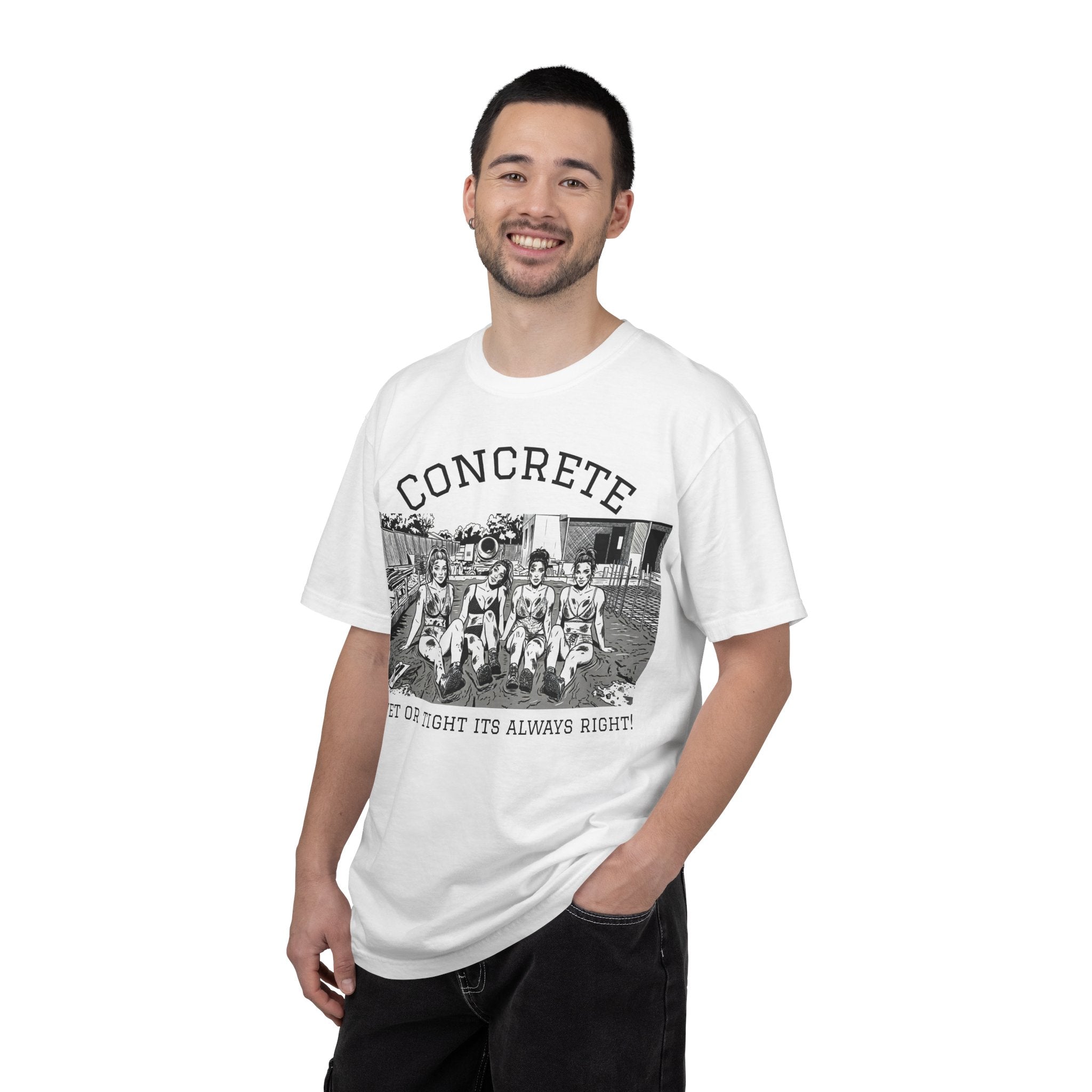 Concrete girls graphic tee