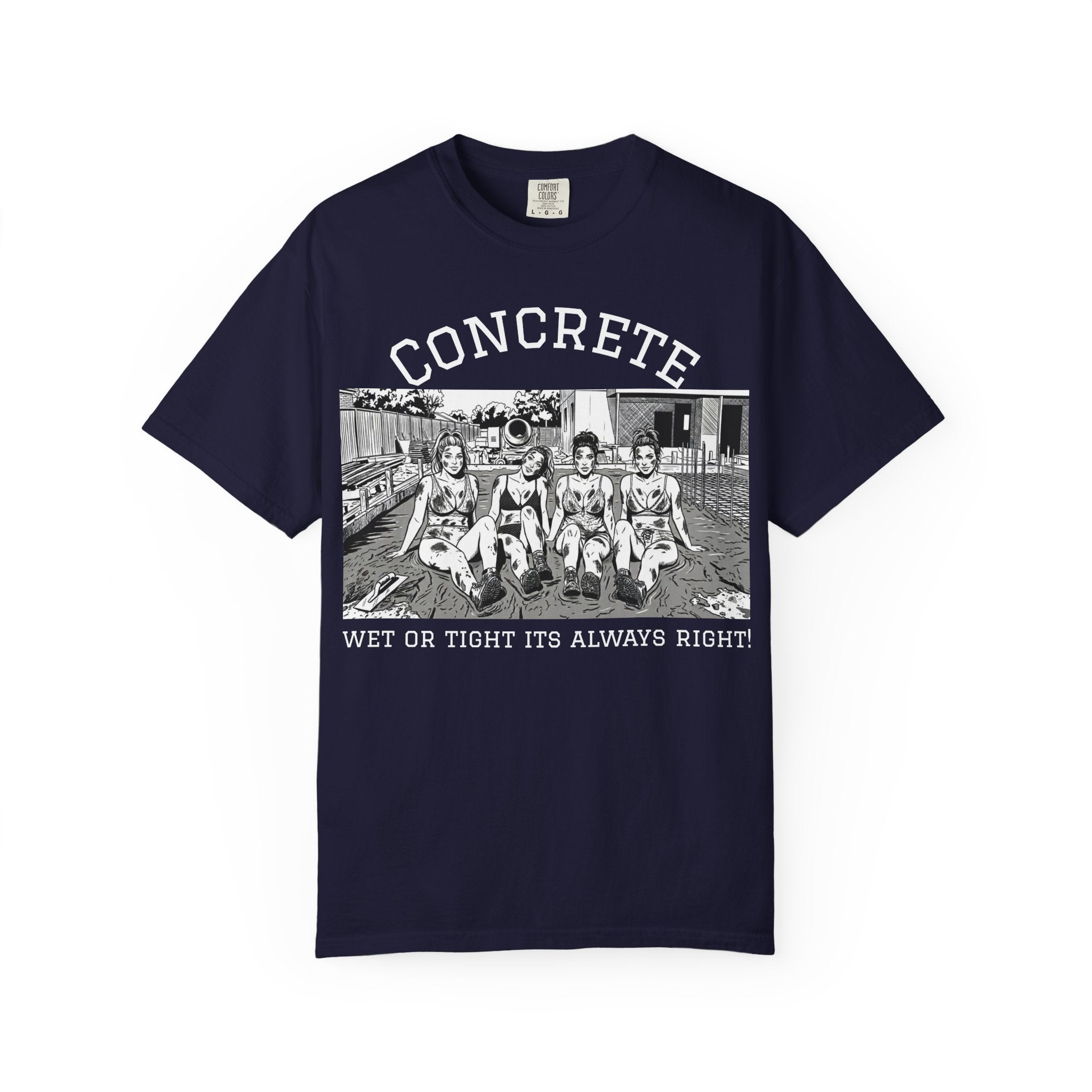 Concrete girls graphic tee